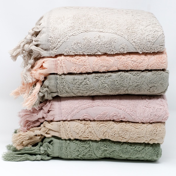 Cotton Hittite %100 Cotton Towel 6 pieces - Picture 4 of 6